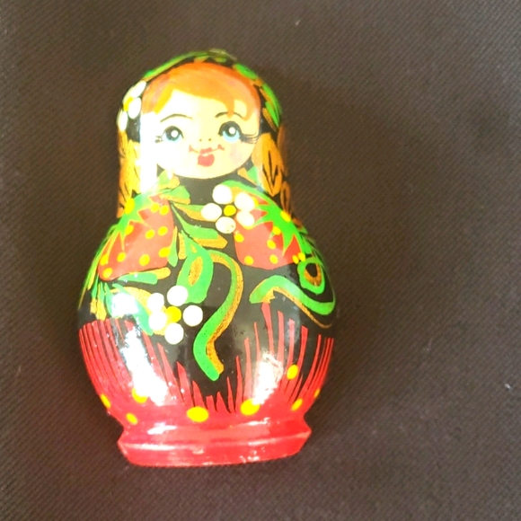 Colorful Russian doll magnet - Picture 4 of 5